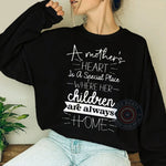 A Mother's Heart T-shirt - Inspirational Mom Love Hoodie/Sweatshirt