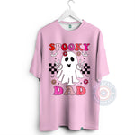 Dad Boo Ghost T Shirt Funny Father's Day Sweatshirt Hoodie Independence Day Edition