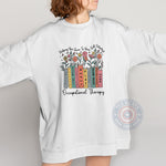 OT Books Social Sensory Learn Play Father's Day Gift T-shirt/Sweatshirt/Hoodie - Unique Occupational Therapy Father's Day Gift for Dad