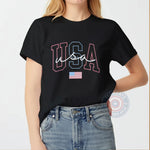 Pastel USA Hoodie with American Flag – Cute and Comfy Patriotic Sweatshirt for 4th of July