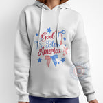 God Bless America Bow 4th of July T-shirt/Sweatshirt/Hoodie - Independence Day Coquette Style