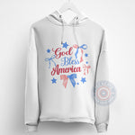 God Bless America T-Shirt Hoodie Sweatshirt July - 4th of July T-Shirt