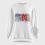 American Mama Patriotic Stars & Stripes Independence Day T-shirt/Sweatshirt/4th of July Hoodie