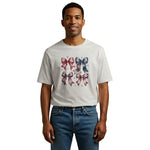 Patriotic Bow T-Shirt Hoodie Sweatshirt Stars Stripes Independence Day