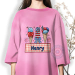 Patriotic Mama 4th of July unisex T‑shirt sweatshirt hoodie – a meaningful gift for Independence Day