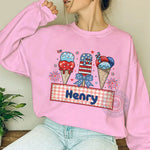 Patriotic Mama 4th of July unisex T‑shirt sweatshirt hoodie – a meaningful gift for Independence Day