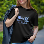 Personalized Husband Anniversary Gift - Est. Date Father's Day T-shirt/Sweatshirt/Hoodie for Custom Anniversary Gift