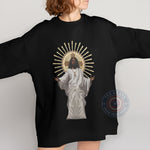 Praise Jesus T-Shirt For Father's Day – Black Jesus Christ Sweatshirt/Hoodie - Special Father's Day Gift