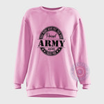 Proud Army Dad Stars T-shirt/Sweatshirt/Hoodie - Unique Father's Day Present for US Army Dads