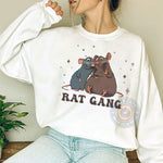 Father's Day Ratatouille Remy and Emile Rat Gang T-Shirt – Family Matching Walt Disney World Sweatshirt/Hoodie – Funny Gift Idea for Father's Day