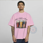 Red White & Brew – 4th of July beer party unisex T-shirt sweatshirt hoodie celebrating USA holiday
