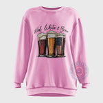 Red White & Brew – 4th of July beer party unisex T-shirt sweatshirt hoodie celebrating USA holiday