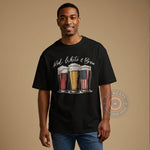 Red White & Brew – 4th of July beer party unisex T-shirt sweatshirt hoodie celebrating USA holiday