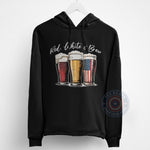 Red White & Brew – 4th of July beer party unisex T-shirt sweatshirt hoodie celebrating USA holiday