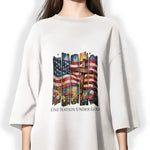 Red White & Blessed T-Shirt Hoodie Sweatshirt - 4th of July T-Shirt