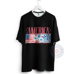 Retro America 1776 Freedom T-shirt/Sweatshirt/Hoodie - Classic 4th of July Independence Day Design.