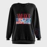 Retro America 1776 Freedom T-shirt/Sweatshirt/Hoodie - Classic 4th of July Independence Day Design.