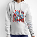 America Radiant Style 4th of July unisex T-shirt, sweatshirt, hoodie celebrating USA Independence Day