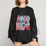 America Radiant Style 4th of July unisex T-shirt, sweatshirt, hoodie celebrating USA Independence Day