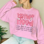 Floral Motherhood Bow T-Shirt, Cute Coquette Mom Sweatshirt, Funny Mother's Day Gift Hoodie - Tee Beats