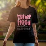 Floral Motherhood Bow T-Shirt, Cute Coquette Mom Sweatshirt, Funny Mother's Day Gift Hoodie - Tee Beats