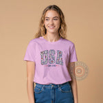 USA 1776 Pattern 4th of July Unisex T-shirt, Sweatshirt, Hoodie – Celebrate Classic American Independence Day