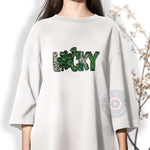 Retro Lucky St. Patrick's Day T-shirt/Sweatshirt/Hoodie - Funny St. Patty's Day Gift for Father's Day
