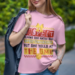 Funny Softball Suspect Claims Retro T-shirt/Sweatshirt/Hoodie - Humorous Game Day Apparel for Father's Day