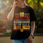 Funny Softball Suspect Claims Retro T-shirt/Sweatshirt/Hoodie - Humorous Game Day Apparel for Father's Day