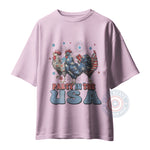 Retro Chicken 4th of July T-Shirt – Vintage Style Patriotic Tee or Sweatshirt for Independence Day