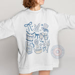 Coquette 4th of July Hoodie For Independence Day – Patriotic Sweatshirt/Hoodie With Cute Design