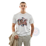 Retro USA Leopard Coquette Independence Day T-shirt/Sweatshirt/Hoodie - Girly America 4th of July
