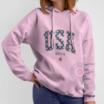 USA Vintage 1776 American Stars 4th of July Unisex T-shirt, Sweatshirt, Hoodie with Classic Patriotic Design. - Tee Beats