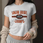 Cleveland Browns Snow Bowl Champs T-Shirt Sweatshirt Hoodie Football Fan