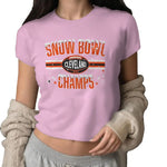 Cleveland Browns Snow Bowl Champs T-Shirt Sweatshirt Hoodie Football Fan