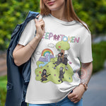 Sleep Token Rainbow Cowboy Rider Father's Day T-shirt/Sweatshirt/Hoodie - Unisex Cotton Apparel For Dad - Tee Beats
