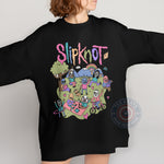 Cartoon Slipknot Metal Band Father's Day T-shirt/Sweatshirt/Hoodie - Psychosocial Records Rock Tee For Dad