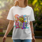 Softball Father's Day T-shirt - Cute Preppy Retro Daddy Sweatshirt/Hoodie