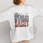 Absolutely Star Spangled Sassy 4th of July Patriotic Apparel T-shirt, Sweatshirt, Hoodie