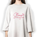 Stronger Than The Storm Religious T-shirt/Sweatshirt/Hoodie - Boho Inspirational Christian Tee for Father's Day