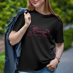 Stronger Than The Storm Religious T-shirt/Sweatshirt/Hoodie - Boho Inspirational Christian Tee for Father's Day