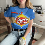 Super Dad Hoodie For Father's Day – Funny Superhero Costume Style All over print 3D Sweatshirt/T-Shirt, Cool Father's Day Gift