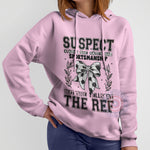 Retro Soccer Bow Suspect Claims T-shirt/Sweatshirt/Hoodie - Humorous Game Day Apparel for Father's Day