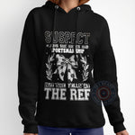 Retro Soccer Bow Suspect Claims T-shirt/Sweatshirt/Hoodie - Humorous Game Day Apparel for Father's Day