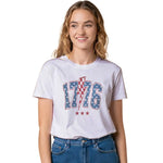1776 Patriotic T-Shirt Hoodie Sweatshirt for Independence Day Celebration