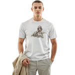 Camo Hunting Apparel - Dog with Hat T-Shirt/Sweatshirt/Hoodie by Old Boy Outfitters - Perfect Father's Day Gift