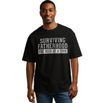 Surviving Fatherhood One Beer At A Time Funny Dad T-Shirt - Great Father's Day Gift Sweatshirt/Hoodie