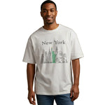 New York Skyline T-shirt - Retro Father's Day Vintage NY Cityscape Design