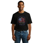 Patriotic USA Flag Land of the Free Because of the Brave T-Shirt Sweatshirt Hoodie