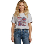 T-shirt sweatshirt hoodie with Mama floral pattern – a meaningful gift for Independence Day 4th of July